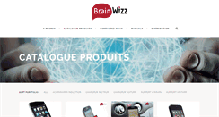 Desktop Screenshot of brainwizz.com